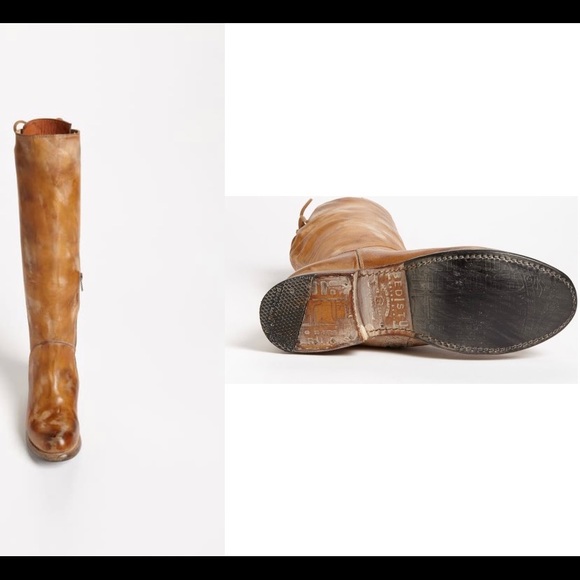 Like New Bed Stu Leather Boots Size 10 - Picture 2 of 7